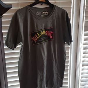 Men's green billabong tshirt.  Worn.